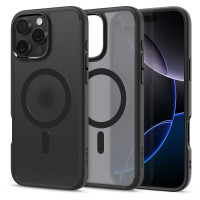 Spigen for iPhone 16 Pro Case, Ultra Hybrid MagFit [anti -amarillo] [Compatible con MagSafe] - Frost Black