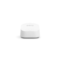 Enrutador WiFi de malla de Amazon Eero 6+: admite planes de Internet hasta un gigabit, cobertura de hasta 1,500 pies cuadrados, conecte 75+ dispositivos, 1 paquete