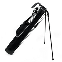 Orlimar Pitch & Putt Golf Golf Bolsa de transporte de soporte ligero, negro, regular