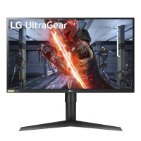 LG UltraGear QHD Monitor de juego de 27 pulgadas 27GL83A-B-IPS 1MS (GTG), con compatibilidad HDR 10, Nvidia G-Sync y AMD Freesync, 144Hz, negro