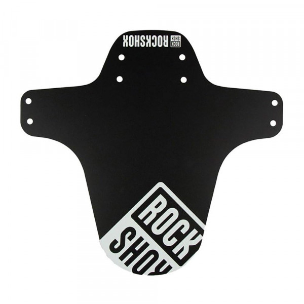 Rockshox Mtb Fork Fender negro con estampado blanco