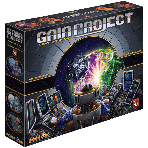 Juegos Capstone: Proyecto Gaia, Juego de mesa de estrategia, un juego de seguimiento de Terra Mystica, incluye un modo en solitario desafiante, de 1 a 4 jugadores, de 14 años y más
