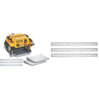 Plantador de espesor dewalt de 13 pulgadas: tres cuchillos, dos velocidades, modelo DW735X con cuchillos reemplazables
