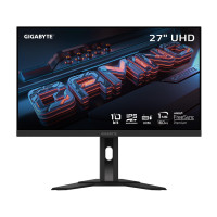Gigabyte M27U Advanced (SA) - 27 SS IPS Monitor de juego - UHD 3840X2160-160Hz - 1Ms MPRT - AMD Freesync Premium - Tipo C KVM - HDMI, DP, Tipo C - Altura Ajustable - Negro Negro