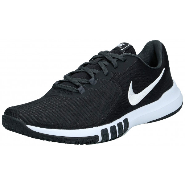 Nike Men's Flex Control TR4 Cross Trainer, Black/White-Dark Smoke Grey-Fmoke Grey, 9.5 Regular EE. UU.