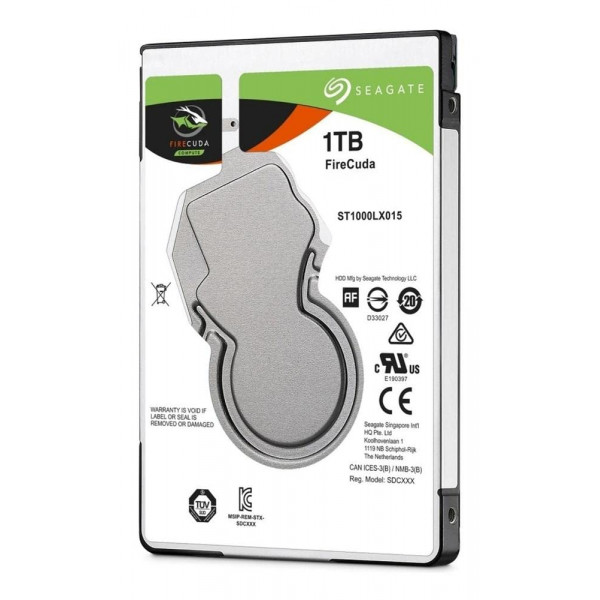 Seagate Firecuda Gaming SSHD 2.5 1TB SATA 6GB/S Flash Acelerado (8 GB) Disco duro rápido (ST1000LX015)