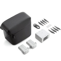 DJI Mini 3 Pro Fly More Kit Plus, incluye dos baterías de vuelo inteligentes más, un cubo de carga de dos vías, control remoto, cable de datos, bolso de hombro, hélices de repuesto y tornillos, negro