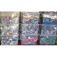 LEGO 4 libras lote a granel! Piezas aleatorias, piezas y ladrillos, 500 pcs
