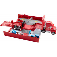 Disney Cars Toys Mack Hauler, Película Playset, Toy Truck and Transporter, detalles de carreras para la historia y el juego de competencia, de 4 años y más