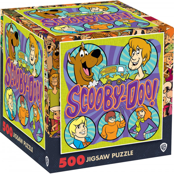 Masterpieces Hanna-Barbera Scooby-Doo 500 Pieces Jigsaw Puzzle-15x15 