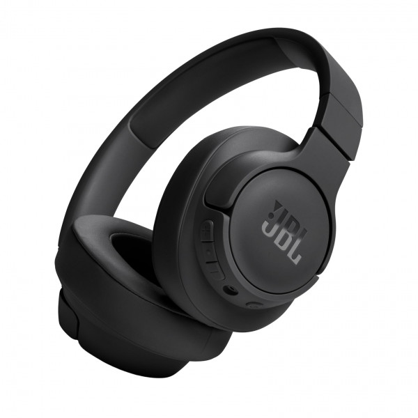 JBL Tune 720BT - Auriculares inalámbricos sobre la oreja con JBL Pure Bass Sound, Bluetooth 5.3, hasta 76 h LA MITCHO LABITA Y CARGA DE VELOCIDAD, Ligero, cómodo y plegable (negro)