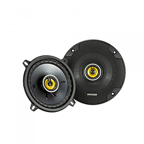 Kicker 46CSC54 CS-Series CSC5 5.25 pulgadas (130 mm) Altavoces coaxiales, 4-ohmios (par)