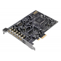 Sound Creative Blaster Audigy PCIe RX 7.1 Tarjeta de sonido con amplificador de auriculares de alto rendimiento