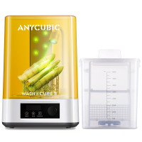 Anycubic Wash and Cure 3, Volumen 2 en 1 estación de lavado y cura, con luces de cuello de cisne, para Marte Anycubic Photon Mono 4 2 Resin 3D Printer, tamaño de lavado de 165 x 100 x180 mm