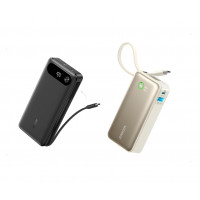 Cargador portátil Anker de 20,000 mAh con cable USB-C incorporado, 87W Max Carging Battery Nano Power Bank, Cargador portátil de 10,000 mAh con cable USB-C incorporado, recarga de 30 W