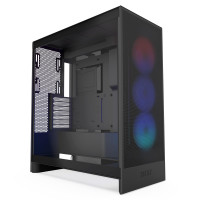 NZXT H7 Flow RGB Mid-Tower ATX Airflow Case con ventiladores de RGB