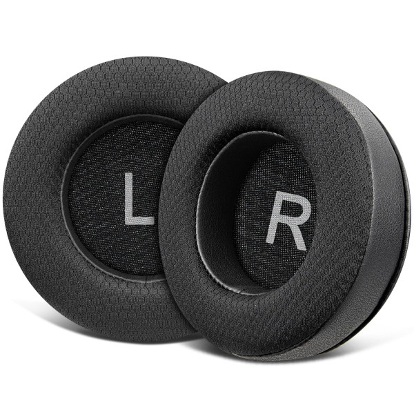 Soulwit Mesh Fabric Earpads Reemplazo para AKG Pro Audio K52 K72 K92 M220 K240 K241 K242 K271 K272 K340 K550 K551 K553 S MKII MK2, cojines de almo
