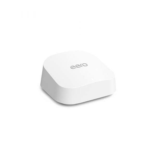Amazon Eero 7 Enrutador Wi-Fi 7 de malla de doble banda (modelo más nuevo)-Admite planes de Internet de hasta 2.5 Gbps, cobertura de hasta 2,000 pies cuadrados, 1 paquete