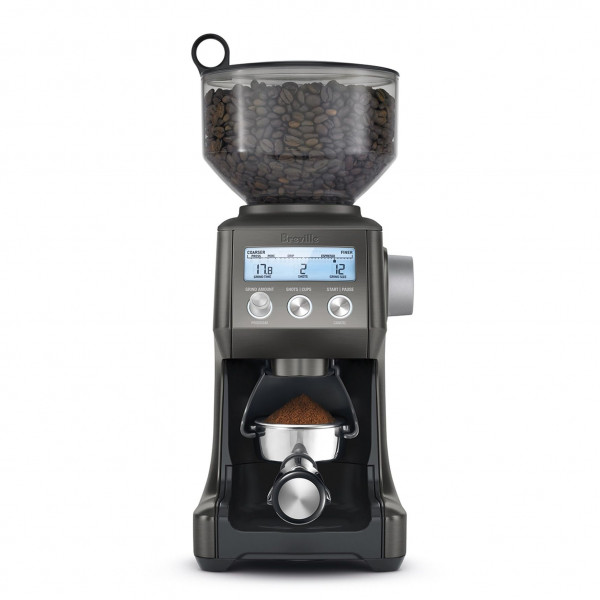 Breville The Smart Grinder Pro BCG820BST, acero inoxidable negro