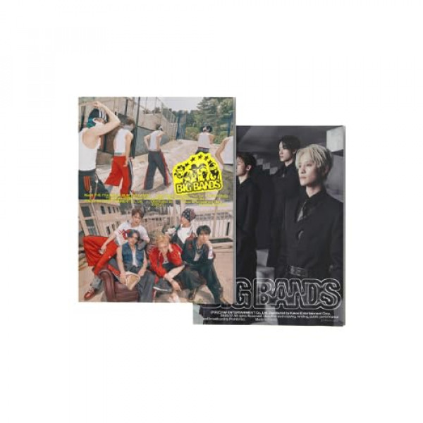WAYV - Séptimo mini álbum [Big Bands] (Libro de fotos Ver.) (2Tipes Random VER.) 1EA + FOTOCARDO EXCLUSIVO OFICIAL 1EA (aleatorio 1 de 5)