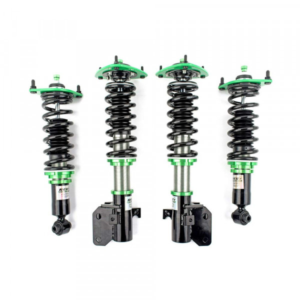 Rev9 R9-HPX-1046 Kit de descenso de amortiguadores roscados ajustables Hyper-Street ONE, 16 niveles de amortiguación, compatible con Subaru Legacy (BM/BR) 2010-14