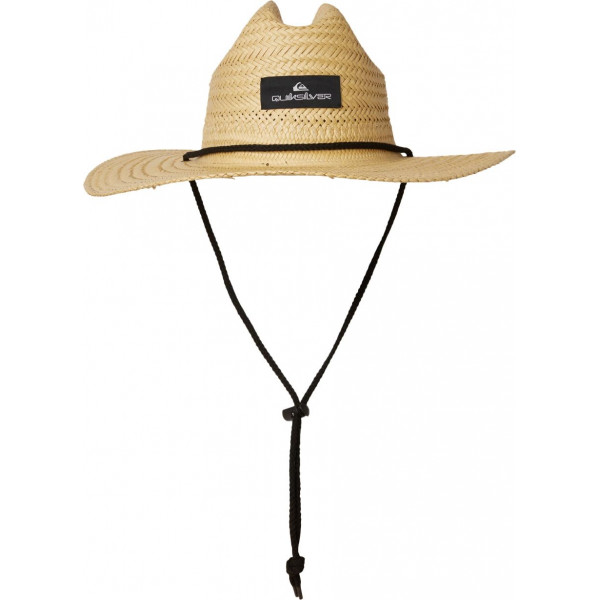 Quiksilver Pierside Lifeguard Beach Sombrero de Paja para Hombre, Natural