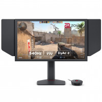 BenQ Zowie XL2586X | 24.1 | Monitor de juegos rápido TN 540Hz para deportes electrónicos | Claridad de movimiento DyAc2 | 1080p | Configuración XL para compartir | Capucha protectora | Nuevo ajuste de altura de rodamiento de bolas de grado industrial BenQ Zowie XL2586X | 24.1 | Monitor de juegos rápido TN 540Hz para deportes electrónicos | Claridad de movimiento DyAc2 | 1080p | Configuración XL para compartir | Capucha protectora | Nuevo ajuste de altura de rodamiento de bolas de grado industrial