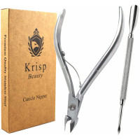 Recortador de cutículas - Pinzas profesionales para cutículas de uñas Empujador de cutículas Cortador de cutículas Tijeras afiladas 3/4 Removedor de mandíbula Cortaúñas Herramientas de manicura y pedicura de acero inoxidable Uñas de las manos Uñas de los  Recortador de cutículas - Pinzas profesionales para cutículas de uñas Empujador de cutículas Cortador de cutículas Tijeras afiladas 3/4 Removedor de mandíbula Cortaúñas Herramientas de manicura y pedicura de acero inoxidable Uñas de las manos Uñas de los