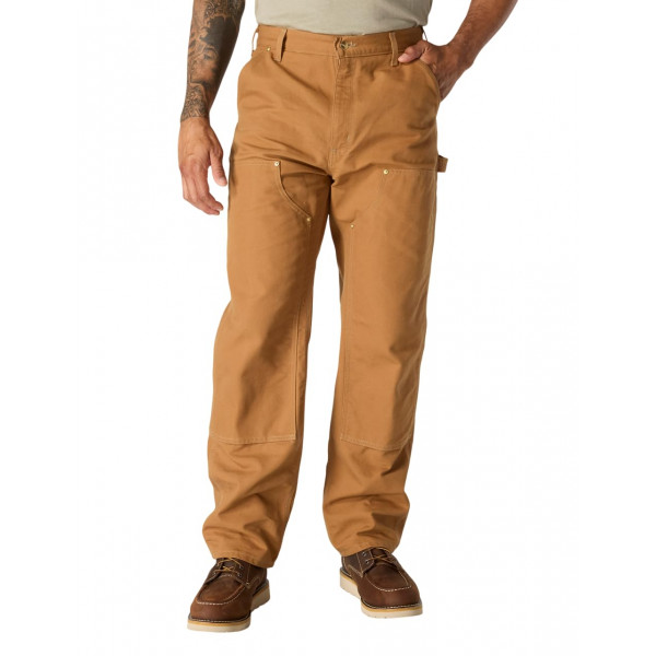 Carhartt B01 Peto Suelto Recto Firme con Doble Frente para Hombre, Carhartt Brown, W38 x L34