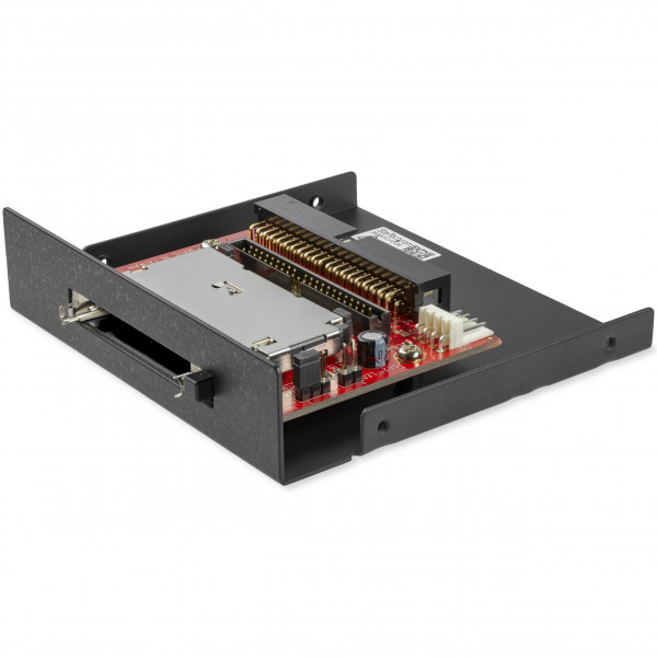 StarTech.com Lector de Tarjetas Adaptador IDE de Bahía de Unidad de 3,5 a SSD CF Simple, TAA (35BAYCF2IDE)