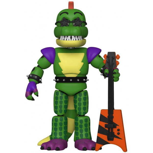 Figura de acción Funko: Five Nights at Freddy's (FNAF) - PizzaPlex - Montgomery Gator - FNAF Pizza Simulator - Coleccionable - Idea de regalo - Mercancía oficial - para niños, niñas, niños y adultos