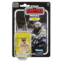 STAR WARS The Black Series Yoda Figura coleccionable del 40 aniversario del Imperio Contraataca a escala de 6 pulgadas, niños a partir de 4 años