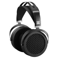 HIFIMAN SUNDARA Auriculares supraaurales magnéticos planos de tamaño completo con cable estéreo HiFi para estudio y audiófilos (negro)