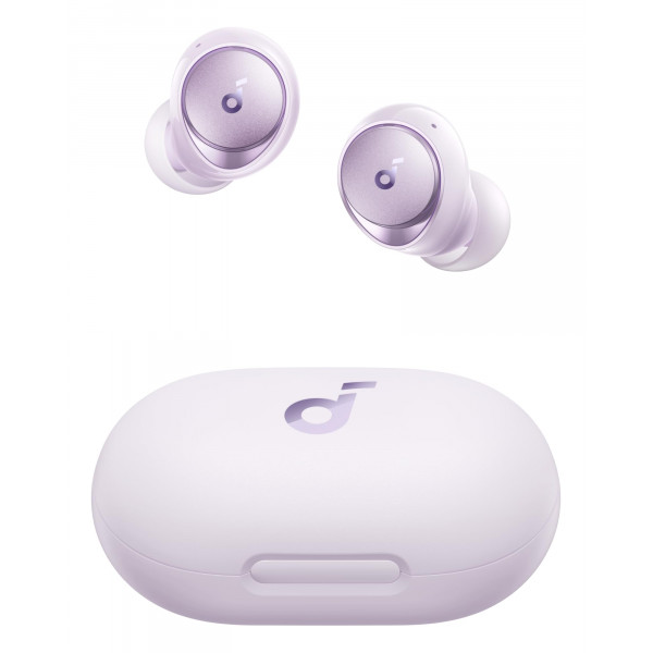 Soundcore by Anker Space A40 Auriculares inalámbricos con cancelación activa de ruido autoajustables, reducen el ruido hasta en un 98 %, tiempo de reproducción de 50 horas, sonido de alta resolución, ajuste cómodo, personalización de aplicaciones, carga i