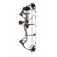 Bear Archery Royale Juego de tiro con arco compuesto listo para cazar con accesorios de tiro con arco para adultos y jóvenes, longitud de tiro de 12 a 27 pulgadas, peso de tiro de 5 a 50 libras, hasta 290 FPS