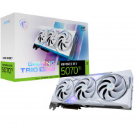 GeForce RTX 5070 Ti 16G Gaming Trio OC Blanco - 16GB GDDR7 (28Gbps/256-bit), PCIe 5, Boost: 2572 MHz, HDMI 2.1b, DisplayPort 2.1b