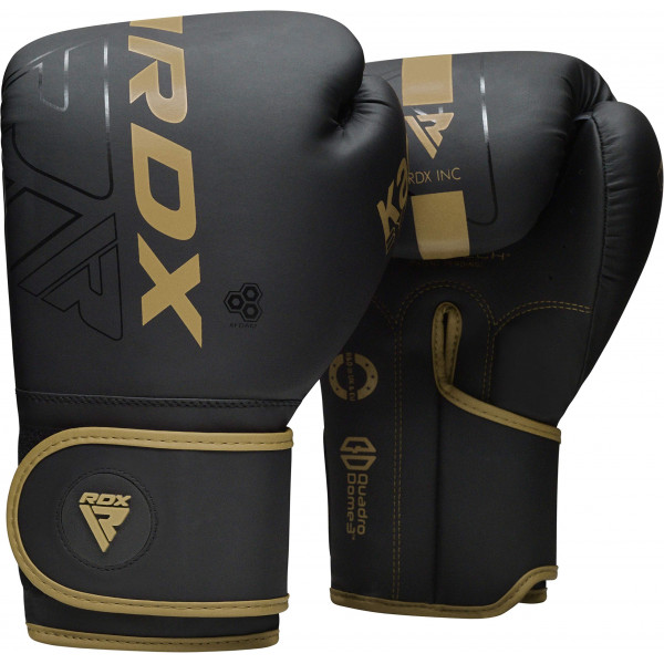 RDX Guantes de Boxeo, Entrenamiento Profesional Sparring, Cuero Maya Hide, Muay Thai MMA Kickboxing, Hombres Mujeres Adultos, Saco de Boxeo Pesado Manoplas de Enfoque Entrenamiento, Palma Ventilada, Múltiples Capas, 8 10 12 14 16 18 Oz