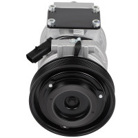 cciyu Compresor de CA apto para Chrysler Voyager 2.4L 2000, apto para Dodge Caravan 2.4L1996 1997 1998 1999-2000 Compresor de CA Bomba de aire acondicionado Compresor