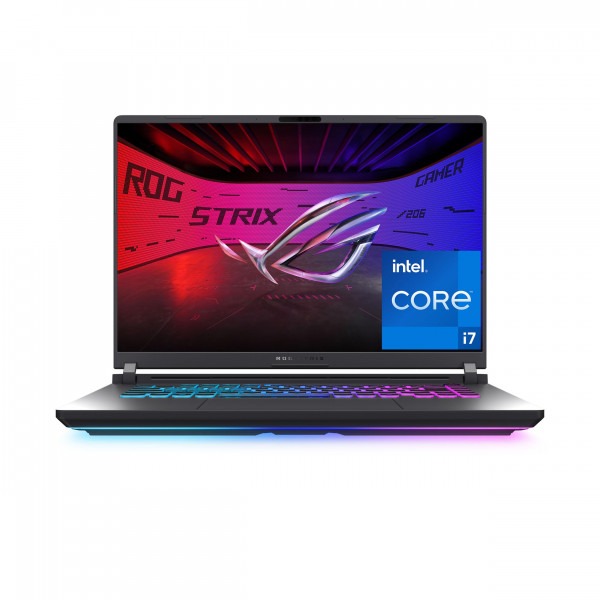 Portátil para juegos ASUS ROG Strix G16 (2025), pantalla FHD+ de 16 16:10 165 Hz/3 ms, GPU para portátil NVIDIA® GeForce RTX™ 5060, procesador Intel® Core™ i7 14650HX, DDR5 de 16 GB, SSD Gen 4 de 1 TB, Wi-Fi 7, Windows 11 Home