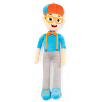 Jay Franco Blippi Plush Pillow Buddy - Almohada súper suave para niños - Microfibra de poliéster, 24 pulgadas