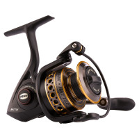 PENN Battle Spinning Carrete de Pesca, Negro, 2500