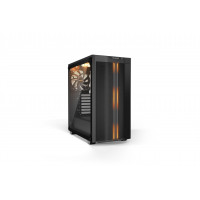 ¡tranquilizarse! Caja de PC Pure Base 500DX ATX de torre media | ARGB | 3 ventiladores Pure Wings 2 preinstalados | Ventana de vidrio templado | Negro | BGW37