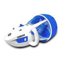 Scooter submarino Yamaha Explorer Seascooter con soporte para cámara, serie recreativa, blanco/azul