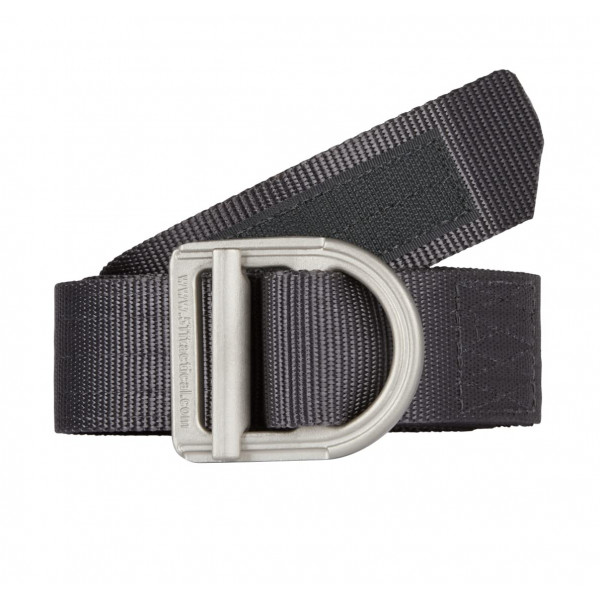 5.11 Cinturón de entrenamiento táctico unisex de 1,5 pulgadas, malla de nailon, resistente a desgarros, estilo 59409, negro, mediano