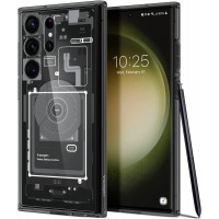 Spigen Ultra Hybrid diseñado para Galaxy S23 Ultra Case (2023) [Anti-amarillamiento], [Protección de grado militar] - Zero One