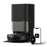 DREAME X50 Ultra Robot Aspirador y Trapeador con Autovaciado y Autolimpieza de Trapeador, Succión de 20,000Pa, Evitación de Obstáculos y Navegación de 360°, Limpieza Profunda de Esquina a Borde, Cepillo Desenredante