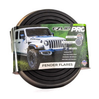 EZ Flares XL - Fender Flares PRO - Extensión de guardabarros de goma de espuma flexible universal original EZ Lip Offroad de 2 pulgadas