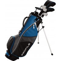 WILSON Golf Profile JGI Junior Juego completo de golf: grande, azul, mano izquierda
