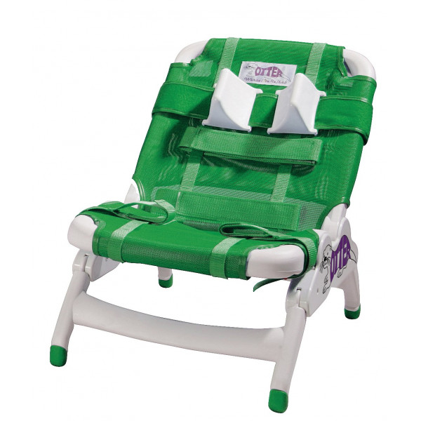 Inspirada en Drive Otter Silla de ducha con sistema de baño pediátrico, pequeña, verde