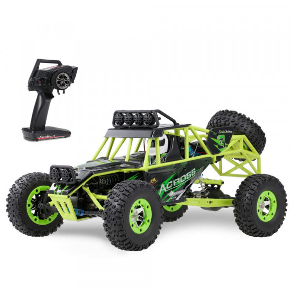 GoolRC WLtoys 12428 RC Car, escala 1/12 4WD 50 km/h RC Rock Crawler de alta velocidad, camión todoterreno con control remoto de 2,4 Ghz para adultos